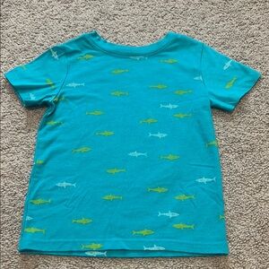 🔵Cat & Jack Blue and Yellow Short Sleeve Tee